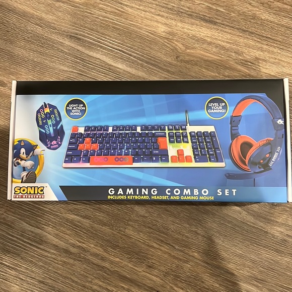 New Sonic Gaming Set - Picture 1 of 6